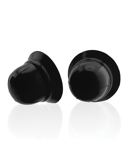 Hunky Junk Nano Nips Nipple Nubs - Black Silicone