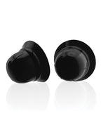 Hunky Junk Nano Nips Nipple Nubs - Black Silicone