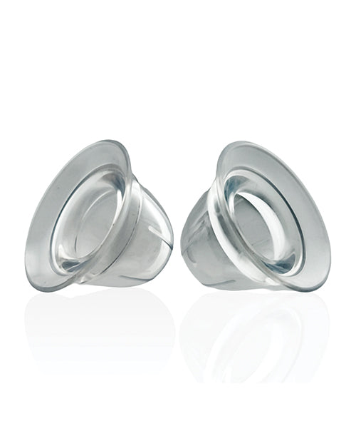 Hunky Junk Nano Nips Nipple Nubs - Clear Silicone