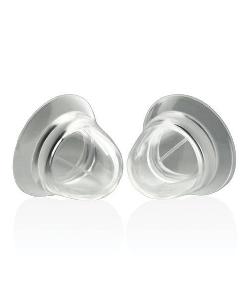 Hunky Junk Nano Nips Nipple Nubs - Clear Silicone