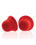 Hunky Junk Nano Nips Nipple Nubs - Red Silicone