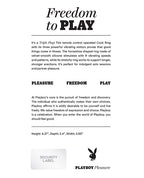 Playboy Pleasure Triple Play Cock Ring - 2 AM