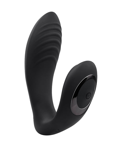 Playboy Pleasure Play time Multi Play G - Spot & P - Spot Vibrator - Black