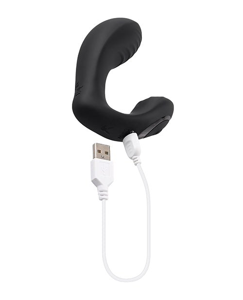 Playboy Pleasure Play time Multi Play G - Spot & P - Spot Vibrator - Black
