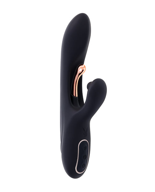 Playboy Pleasure Aureus Dual G - Spot Vibrator - Black