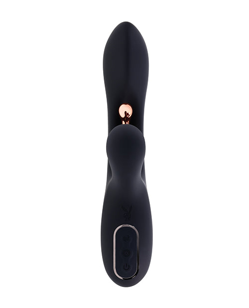 Playboy Pleasure Aureus Dual G - Spot Vibrator - Black