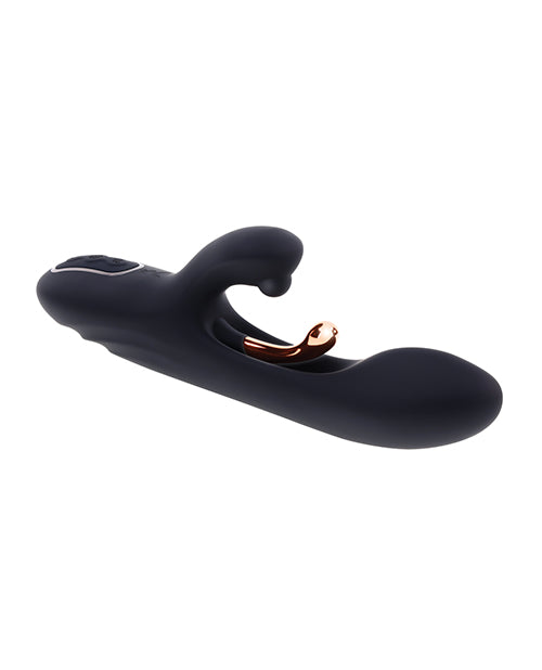 Playboy Pleasure Aureus Dual G - Spot Vibrator - Black