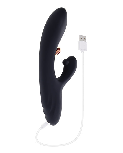 Playboy Pleasure Aureus Dual G - Spot Vibrator - Black