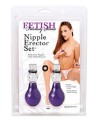 Fetish Fantasy Series Nipple Erector Set - Purple
