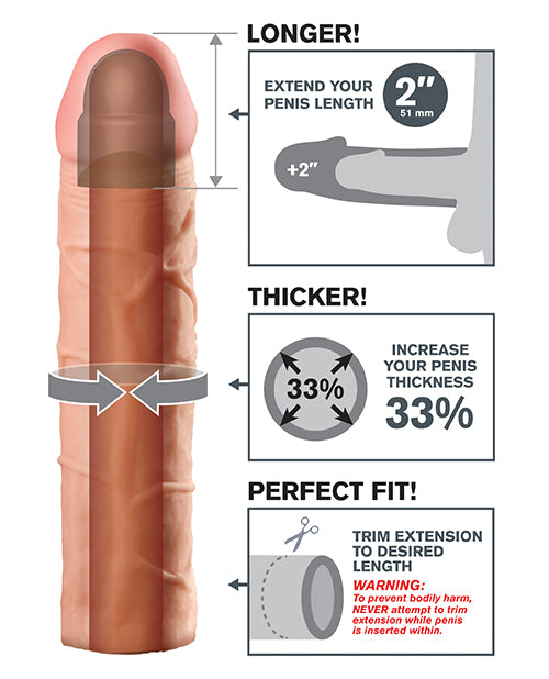 Fantasy X - tensions Perfect 2" Extension - Flesh