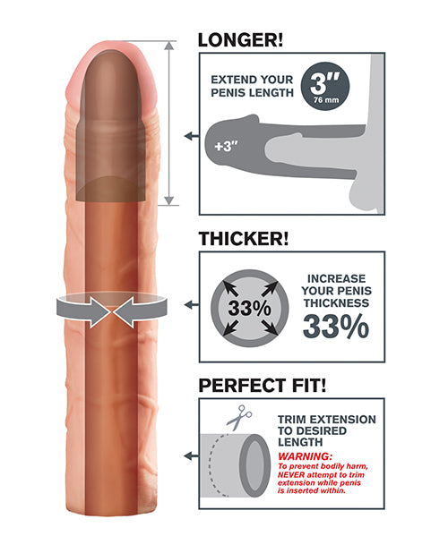 Fantasy X - tensions Perfect 3" Extension - Flesh