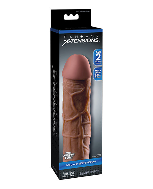Fantasy X - tensions Mega 2" Extension - Brown