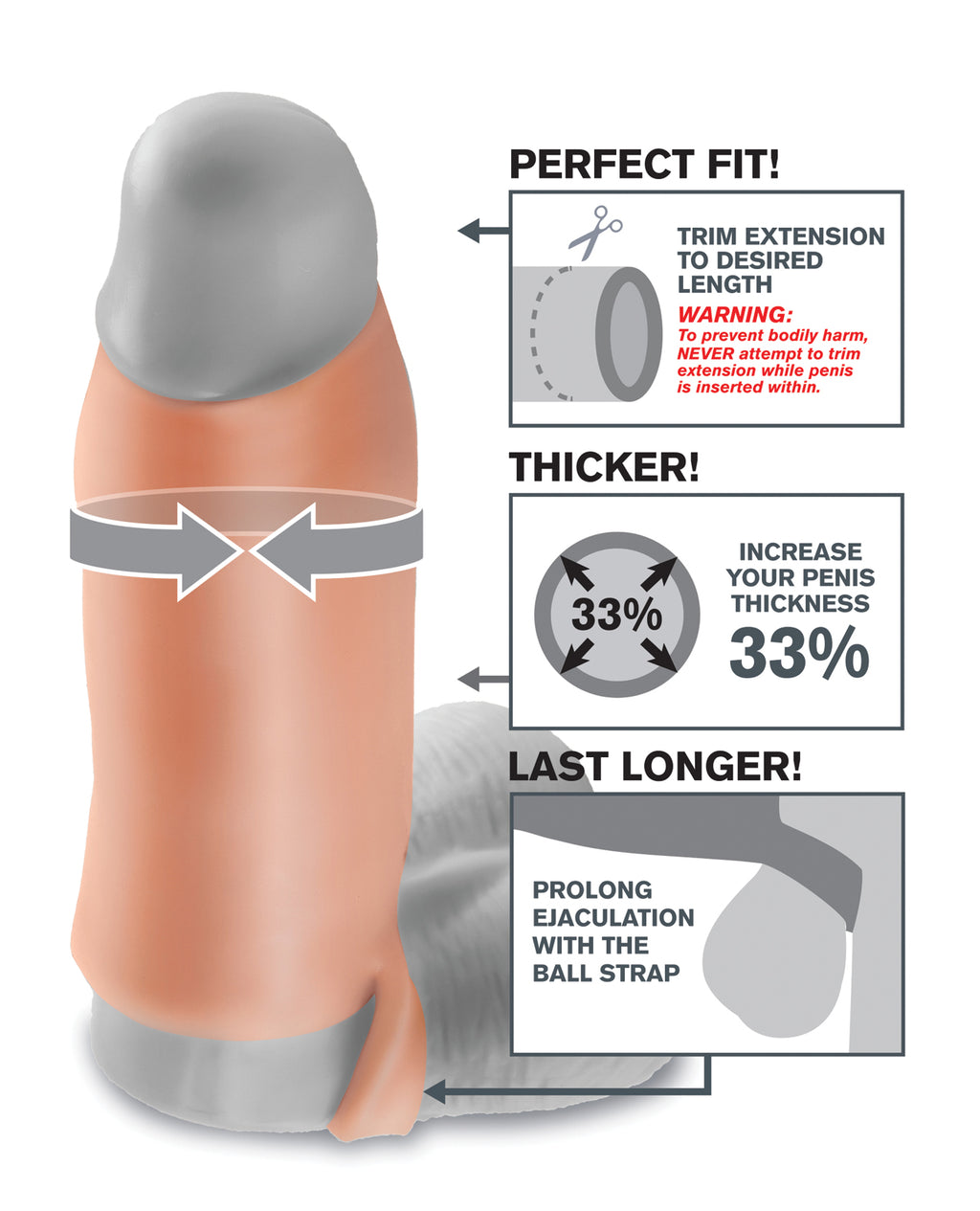 Fantasy X - tensions Real Feel Enhancer - Flesh