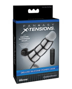 Fantasy X - tensions Deluxe Silicone Power Cage - Black