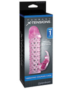 Fantasy X - tensions Vibrating Couples Cage - Pink