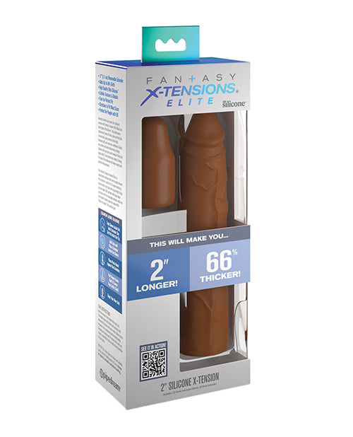 Fantasy X - tensions Elite 8" Sleeve w/2" Plug - Tan