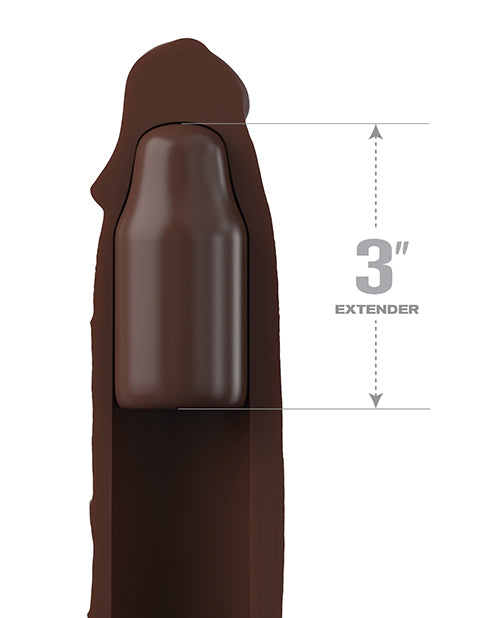 Fantasy X - tensions Elite 9" Sleeve w/3" Plug - Brown