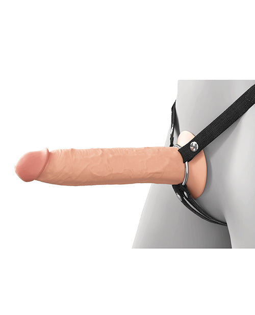 Fantasy X - Tensions Elite 9" Silicone Hallow Strap - On Dual Density - Light