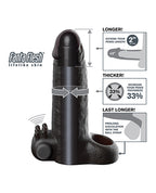 Fantasy X - Tensions Vibrating Real Feel 2" Extension - Black