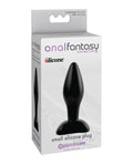 Anal Fantasy Collection Silicone Plug - Black