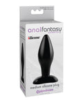 Anal Fantasy Collection Silicone Plug - Black