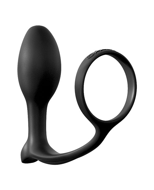 Anal Fantasy Ass - Gasm Cockring Beginners Plug - Black