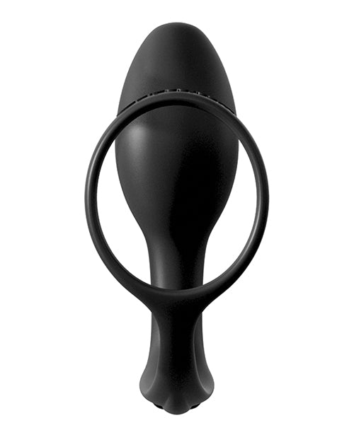 Anal Fantasy Ass - Gasm Cockring Beginners Plug - Black