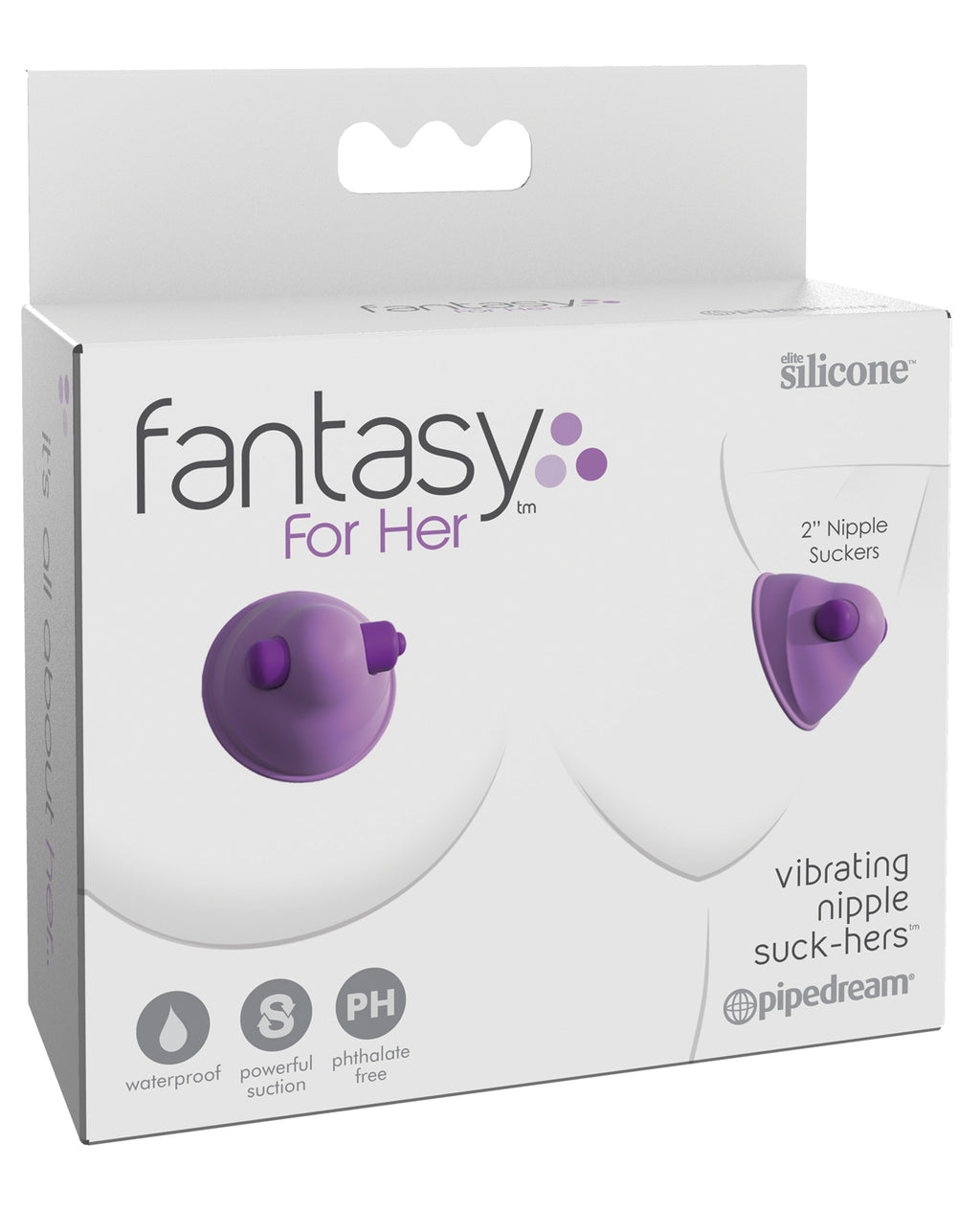 Fantasy For Her Vibrating Nipple Suck - Hers