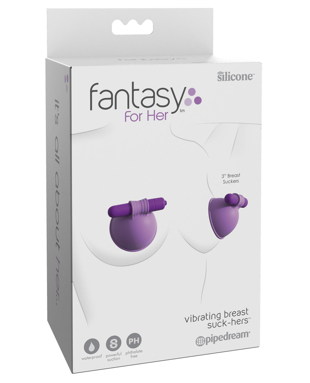 Fantasy For Her Vibrating Breast Suck - Hers