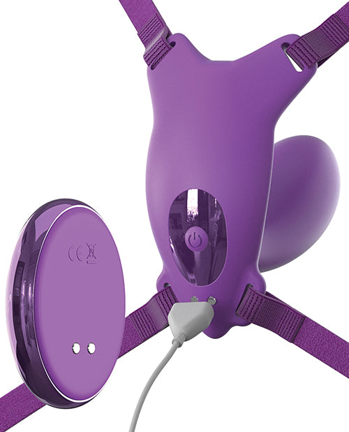 Fantasy For Her Ultimate G - Spot Butterfly Strap On - Purple