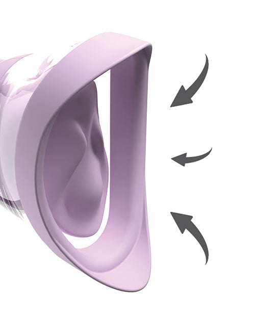 Fantasy For Her Veloura Touch Pleasure Pump - Purple