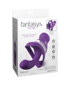 Fantasy For Her Veloura Touch G - Spot Pleasure Pump - Purple