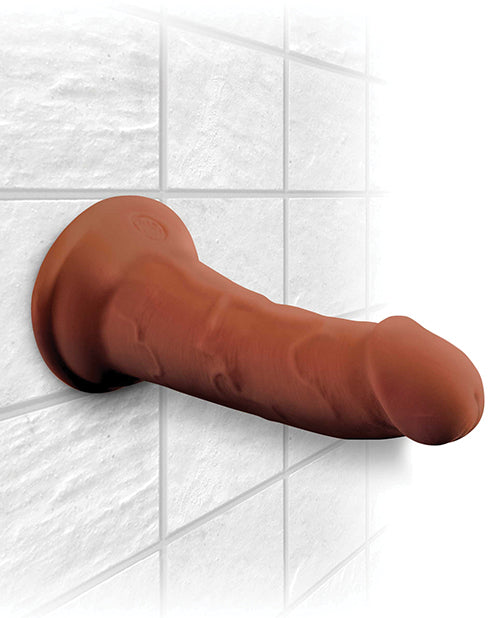 King Cock 6" Triple Density Cock - Brown
