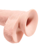 King Cock 10" Triple Density Fat Cock w/Balls