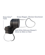 Fantasy C - Ringz Mr. Big Cock Ring & Ball Stretcher - Black