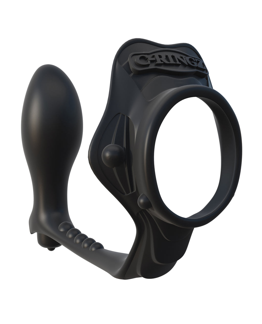 Fantasy C - Ringz Rock Hard Ass - Gasm Vibrating Ring - Black
