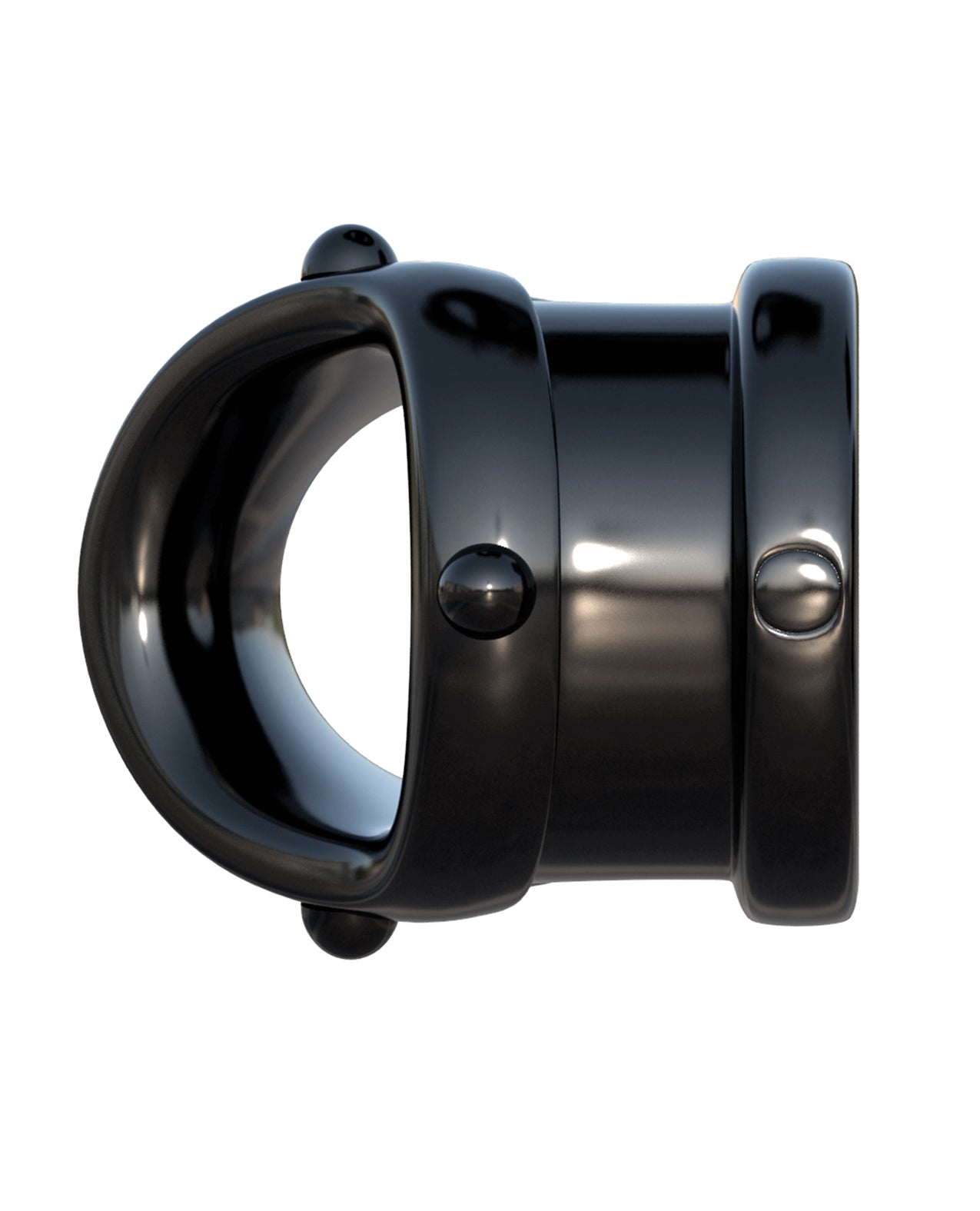 Fantasy C - Ringz Rock Hard Cock Pipe - Black