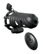 Fantasy C - Ringz Remote Controlled Vibrating Cock Blocker - Black