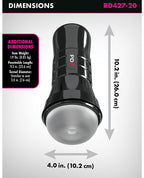 PDX Extreme Wet Stroker Super Slide & Glide - Frosted