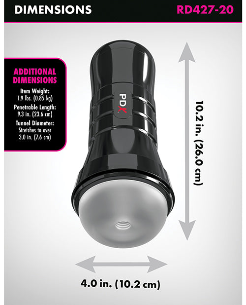 PDX Extreme Wet Stroker Super Slide & Glide - Frosted