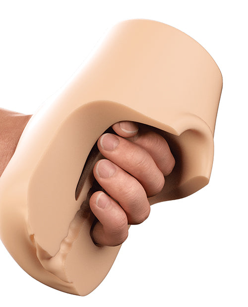 PDX Pussy Pounder Squeeze Stroker - Light