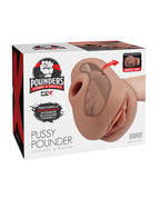 PDX Pussy Pounder Squeeze Stroker - Brown