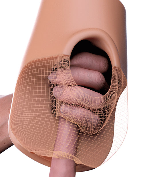 PDX Pussy Pounder Squeeze Stroker - Brown
