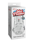 PDX Extreme Wet Pussies Super Luscious Lips Self - Lubricating Stroker - Frosted