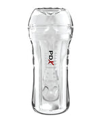 PDX Extreme Wet Pussies Super Luscious Lips Self - Lubricating Stroker - Frosted