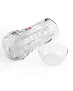 PDX Extreme Wet Pussies Super Luscious Lips Self - Lubricating Stroker - Frosted
