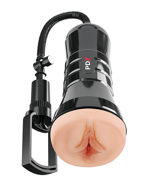 PDX Extreme Wet Pussies Super Sucker Stroker - Light