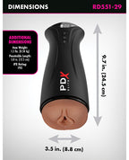 PDX Elite Fuck Gasm Pussy Stroker - Brown