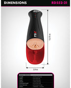 PDX Elite Fuck - O - Matic Pro Pussy Stroker - Light