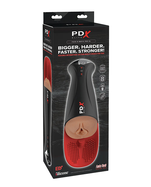 PDX Elite Fuck - O - Matic Pro Pussy Stroker - Brown